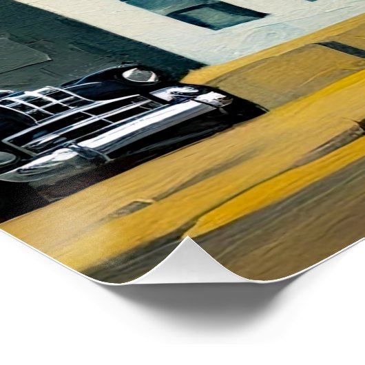 Frühe Sonntagmorgen Poster (Ecke)