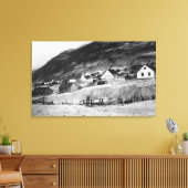 Frühe Szene von Kodiak, Alaska-Foto Leinwanddruck (Insitu (Wohnzimmer))