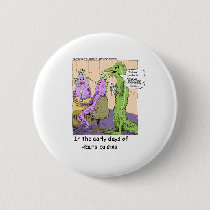 Frühe Tage des Essens in sonnigen Geschenken und T Button