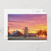 Frühe Vormittagssonne Postkarte (Vorne/Hinten)