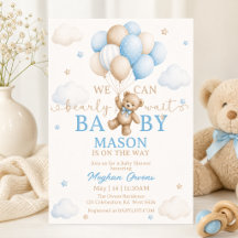 frühe Wait Baby Shower | Teddybär-Baby