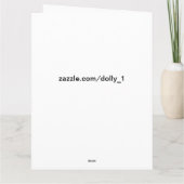 Frühe Wintervormitte - Blankenkarte Karte (Rückseite)