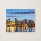 Früher Abend in Portland, Oregon Puzzle (Horizontal)