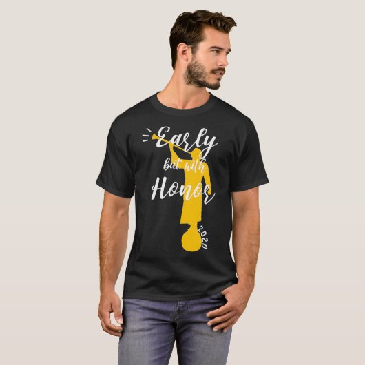 Früher, aber mit Ehrenrente LDS Missionare Rückkeh T-Shirt (Vorne ganz)