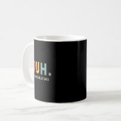 Früher bekannt als Vater Funny Vathers Day Retro P Kaffeetasse (Vorderseite Links)