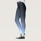 Früher blauer Sonnenaufgang Leggings (Links)