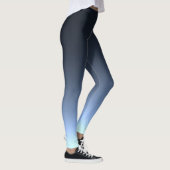 Früher blauer Sonnenaufgang Leggings (Rechts)