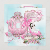 Früher einmal Princess Baby Dusche Einladung (Vorne/Hinten)