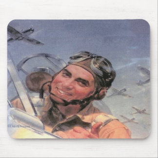 Früher Flieger Mousepad