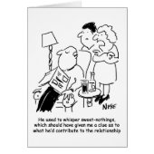 Früher flüsterte er "süße Nylons" (Vorne)