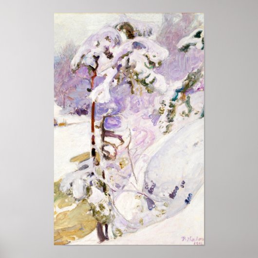 Früher Frühling, Pekka Halonen Fine Art Poster (Vorne)