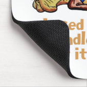 Früher hatte ich ein Leben im Griff Mousepad (Ecke)