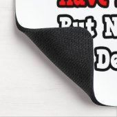 Früher hatte ich ein Leben.. Zahnarzt. Mousepad (Ecke)