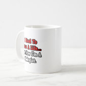 Früher hatte ich einen Biologen. Kaffeetasse (Vorderseite Links)