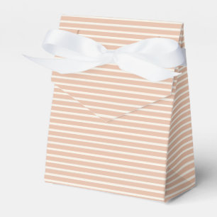 Früher Herbst Raffinierte Streifen Warmes Apriko Geschenkschachtel