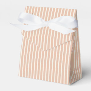 Früher Herbst Raffinierte Streifen Warmes Apriko Geschenkschachtel