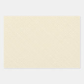 Früher Herbst-Retro-Gingham | Goldenes Weizen Geschenkpapier Set (Vorderseite 3)