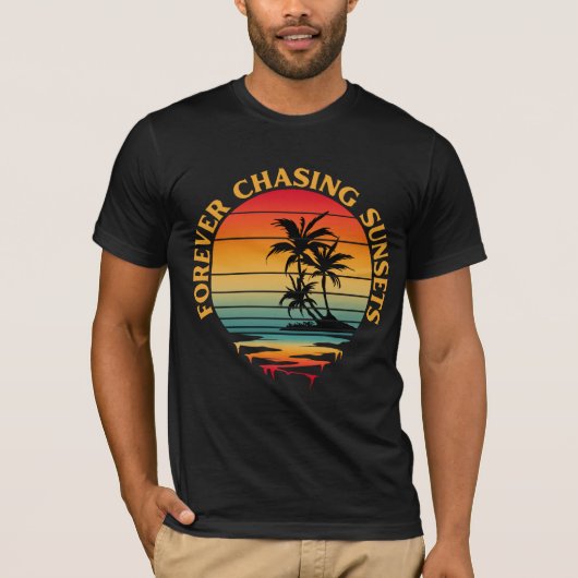 FRÜHER KASSE SUNSETS T - Shirt (Vorderseite)