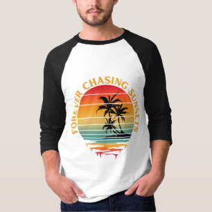 FRÜHER KASSE SUNSETS T - Shirt