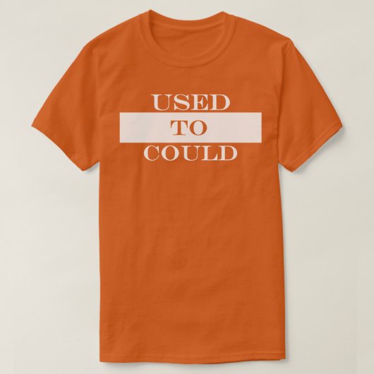 früher konnte ich T-Shirt (Design vorne)