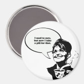 Früher kümmerte es mich, aber jetzt nehme ich dafü magnet (Vorderseite/Rückseite)