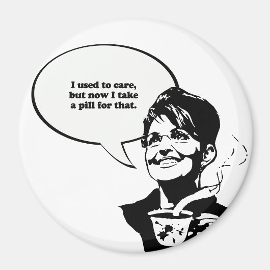 Früher kümmerte es mich, aber jetzt nehme ich dafü magnet (Vorne)