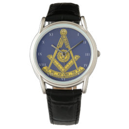 Früher Master Freemason Square und Compass Masonic Armbanduhr