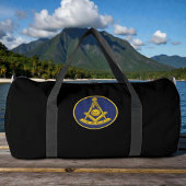 Früher Master Freemason Square und Compass Masonic Duffle Bag