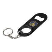 Früher Master Freemason Square und Compass Masonic Mini Flaschenöffner (Vorderseite Schrägansicht)