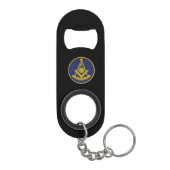 Früher Master Freemason Square und Compass Masonic Mini Flaschenöffner (Rückseite)