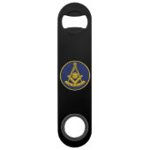 Früher Master Freemason Square und Compass Masonic Speed Flaschenöffner (Rückseite)
