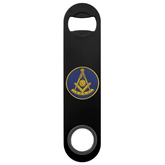 Früher Master Freemason Square und Compass Masonic Speed Flaschenöffner (Vorderseite)