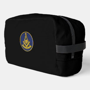 Früher Master Freemason Square und Compass Masonic Waschbeutel