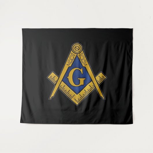 Früher Master Freemasony Freemasons Masonic Lodge Wandteppich (Vorderseite (Horizontal))