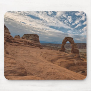 Früher Morgen am empfindlichen Bogen Mousepad