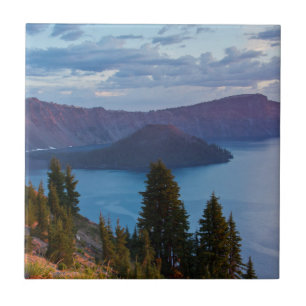Früher Morgen, Crater Lake Fliese