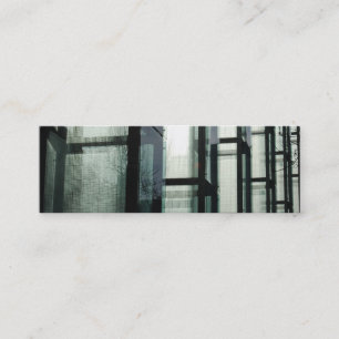 Früher Morgen in Boston - dünn Mini Visitenkarte