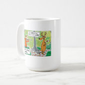 FRÜHER MORGEN-JAGD KAFFEETASSE (Vorderseite Links)