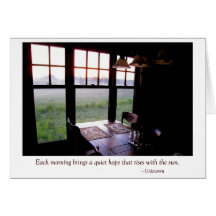 Früher Morgen-Land-Küchen-Frühstückstisch