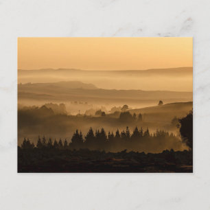 Früher Morgen-Nebel-Bibel-Vers-Ermutigungs-Karte Karte