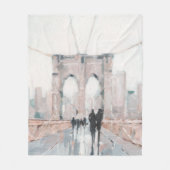 Früher MorgenStroll - New York Fleecedecke (Vorderseite)
