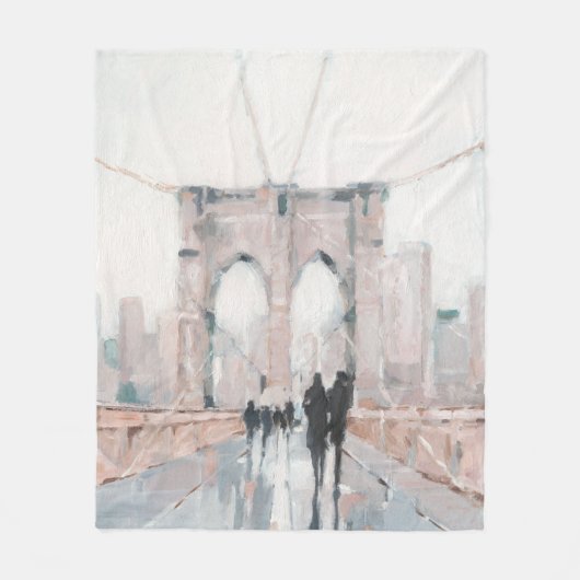 Früher MorgenStroll - New York Fleecedecke (Vorderseite)