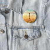 Früher Paris-Morgen Button (Beispiel)