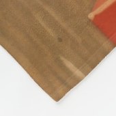 Früher perfekte antike Weihnachtsdecke Fleecedecke (Ecke)