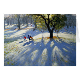 Früher Schnee Markeaton Parks