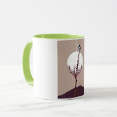Früher Vogel Frühaufsteher Tasse (Vorderseite Links)