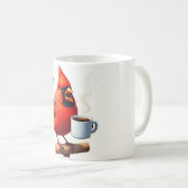 „Früher Vogel" Kaffeetasse (VorderseiteRechts)