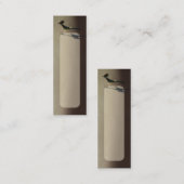 Früher Vogel, Lesezeichen oder Geschäftskarten Mini Visitenkarte (Vorne/Hinten)