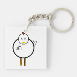 Früher Vogel-Verein-Schlüsselanhänger Schlüsselanhänger