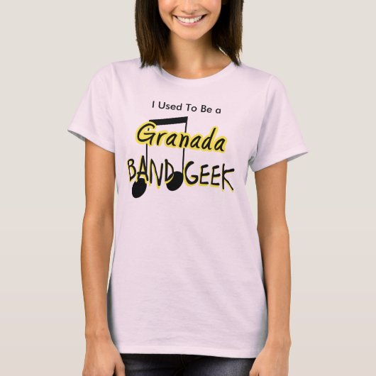 Früher war ich ein Geek von Granada T-Shirt (Vorderseite)